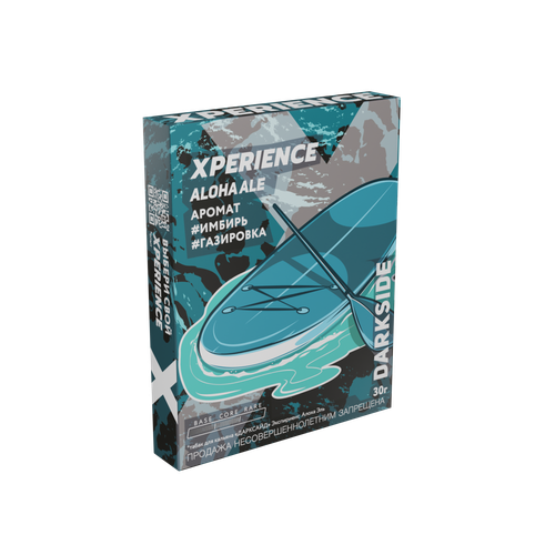 М. Табак для кальяна Dark Side Xperience "Aloha Ale" (Имбирь, газировка) 30гр