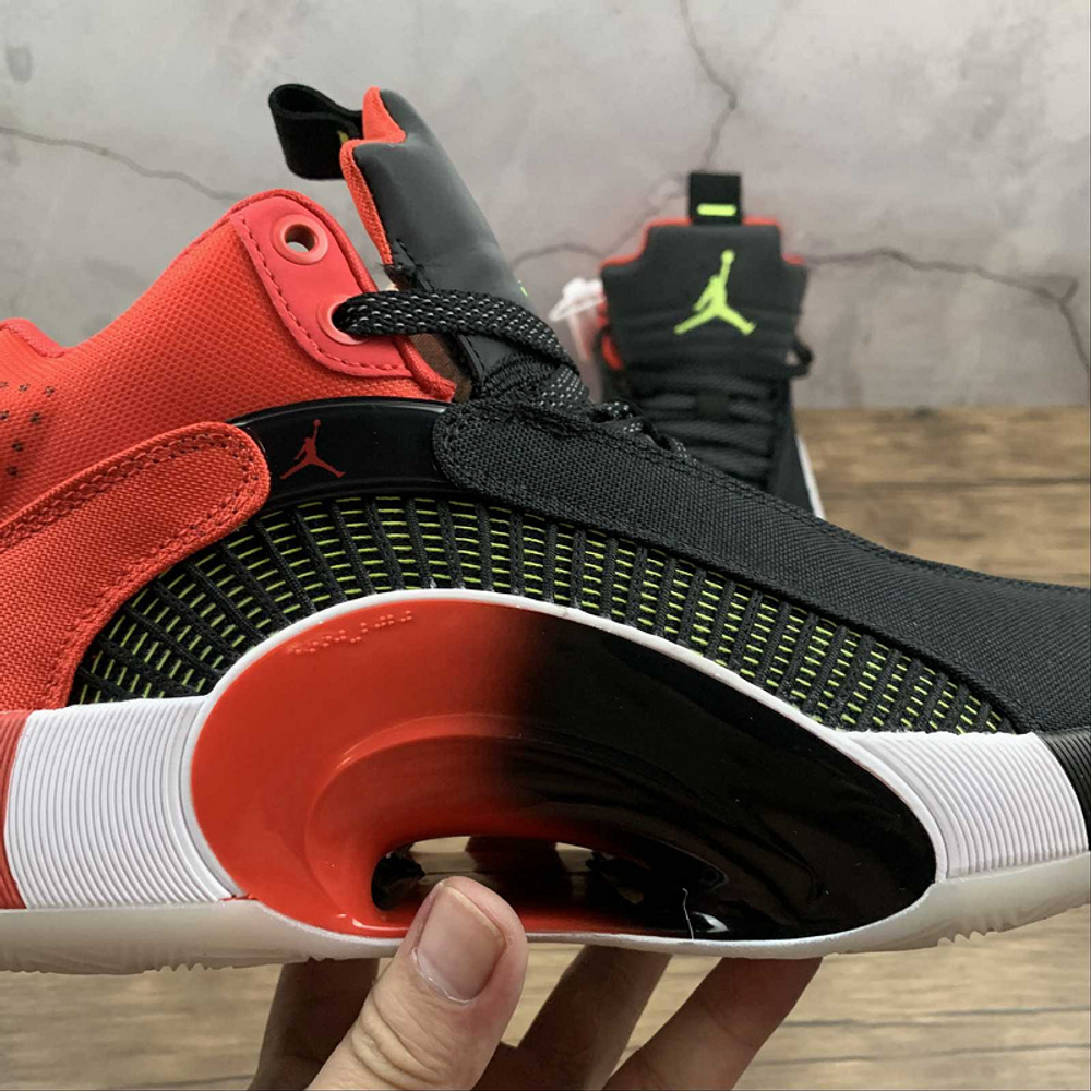 AIR JORDAN 35 CHINESE NEW YEAR BLACK/UNIVERSITY RED/YELLOW