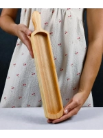 Деревянная менажница для нарезки, подачи из кедра