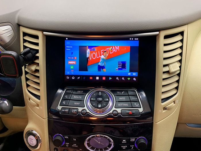 Мультимедиа блок с навигацией для Infiniti QX70, FX30d, FX37, FX50 2010-2016 - RDL-NIS-08IT на Android 12, Быстрая, Carplay, 4G SIM-слот