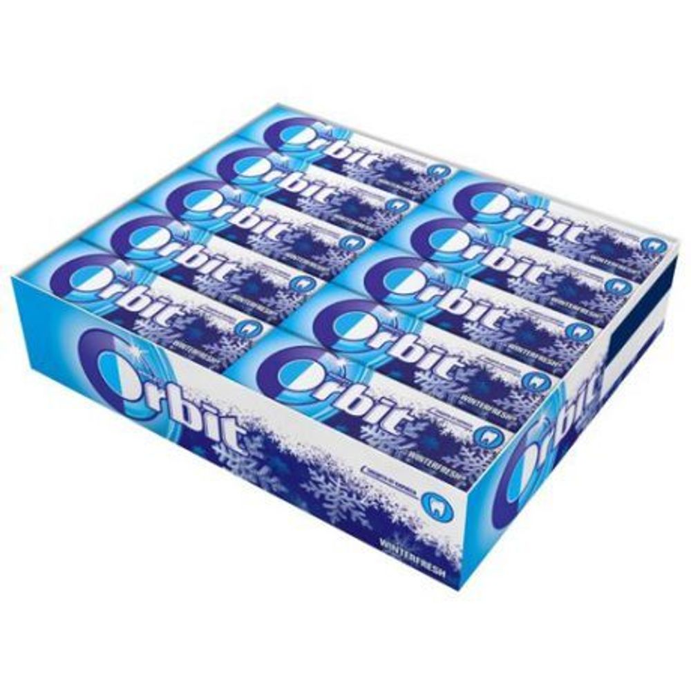 Жевательная резинка Orbit Winterfresh, без сахара, 30 шт. х 13,6 г