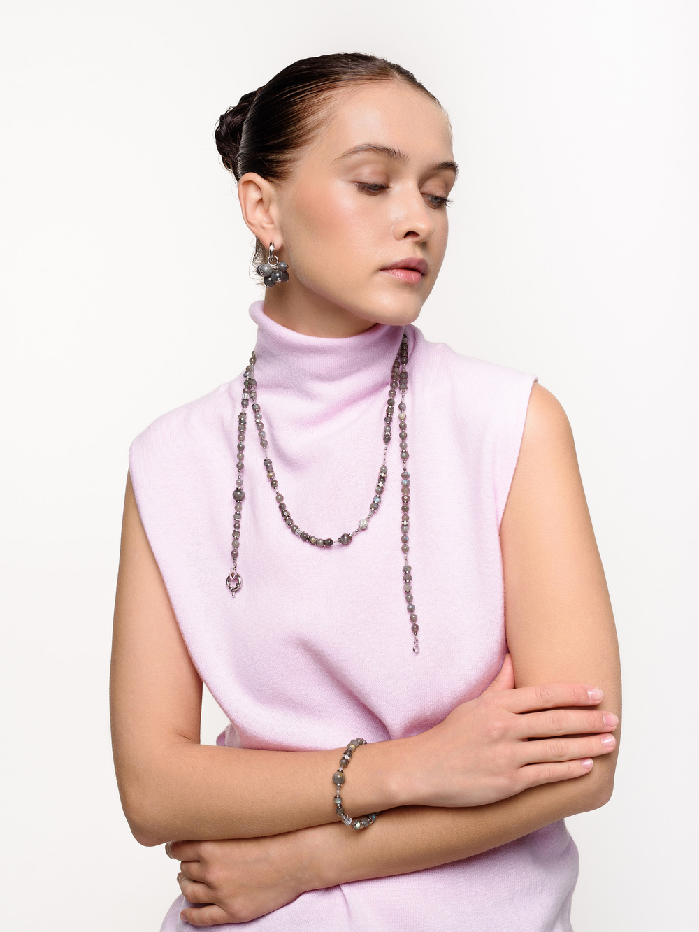 Колье "Sharm Labrador" Silver