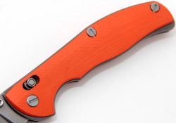 Нож Широгоров Табарган 100NS S90V G10 3D оранжфотография - 4