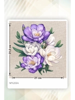 Термонаклейка на одежду, термопринт Цветок