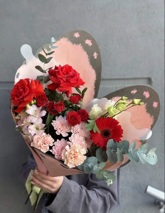 Букет цветов Бабочка №4