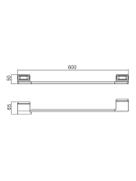 Полотенцедержатель настенный GAPPO G30801-9