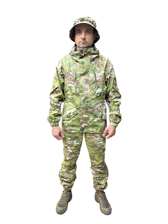 Костюм Горка 5 облегчённая – Мультикам, маскхалат с антимоскитной сеткой, Беларусь