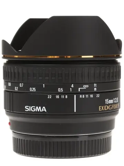 Объектив Sigma AF 15mm f/2.8 EX DG Diagonal Fisheye Canon EF для Sony