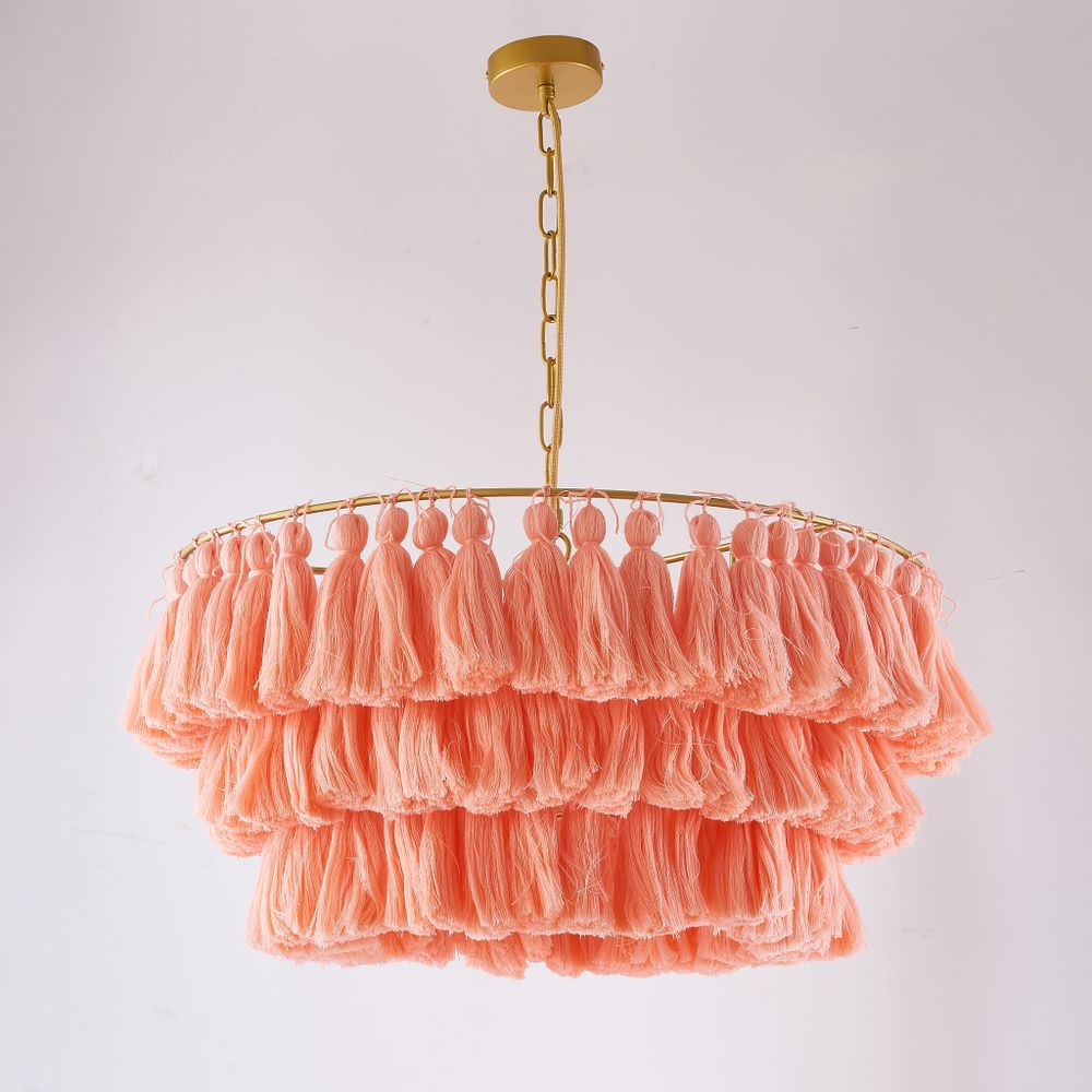 Подвесная Люстра Tassel Карамель By Imperiumloft