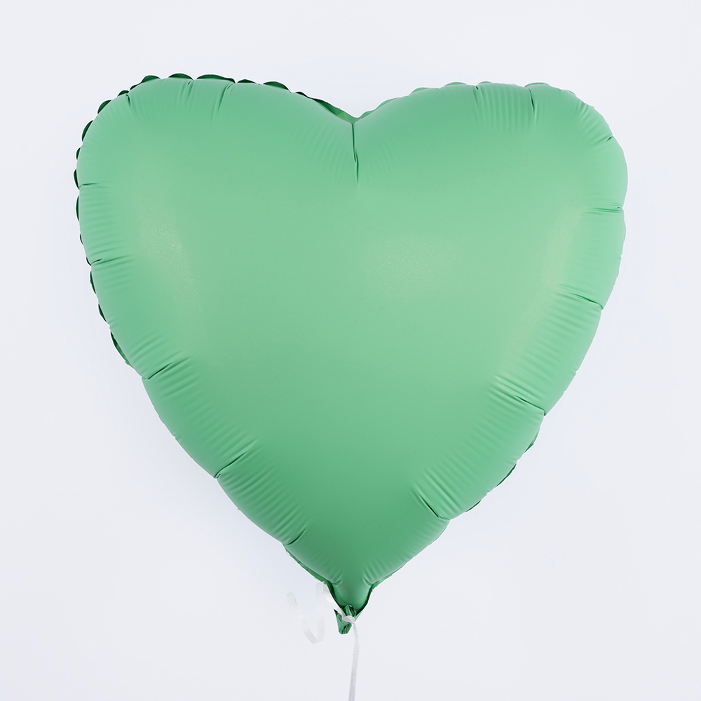 Сердце 18" Мятный, Матовый Fm