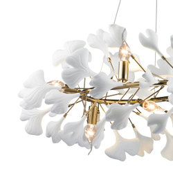 Люстра 10881P/R800 gold/white