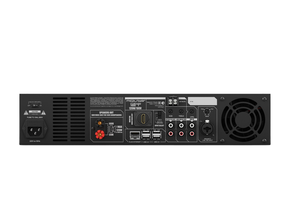 CVGAUDIO MCplayer 12T/RP профессиональный микшер-усилитель, мощность 120W/100V
