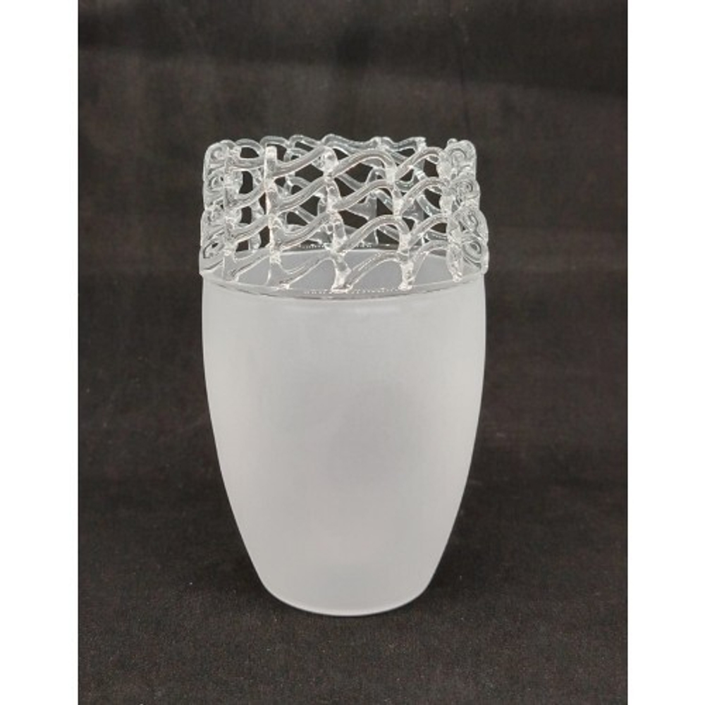 Плафон стеклянный "Стеклянная сеть" G9