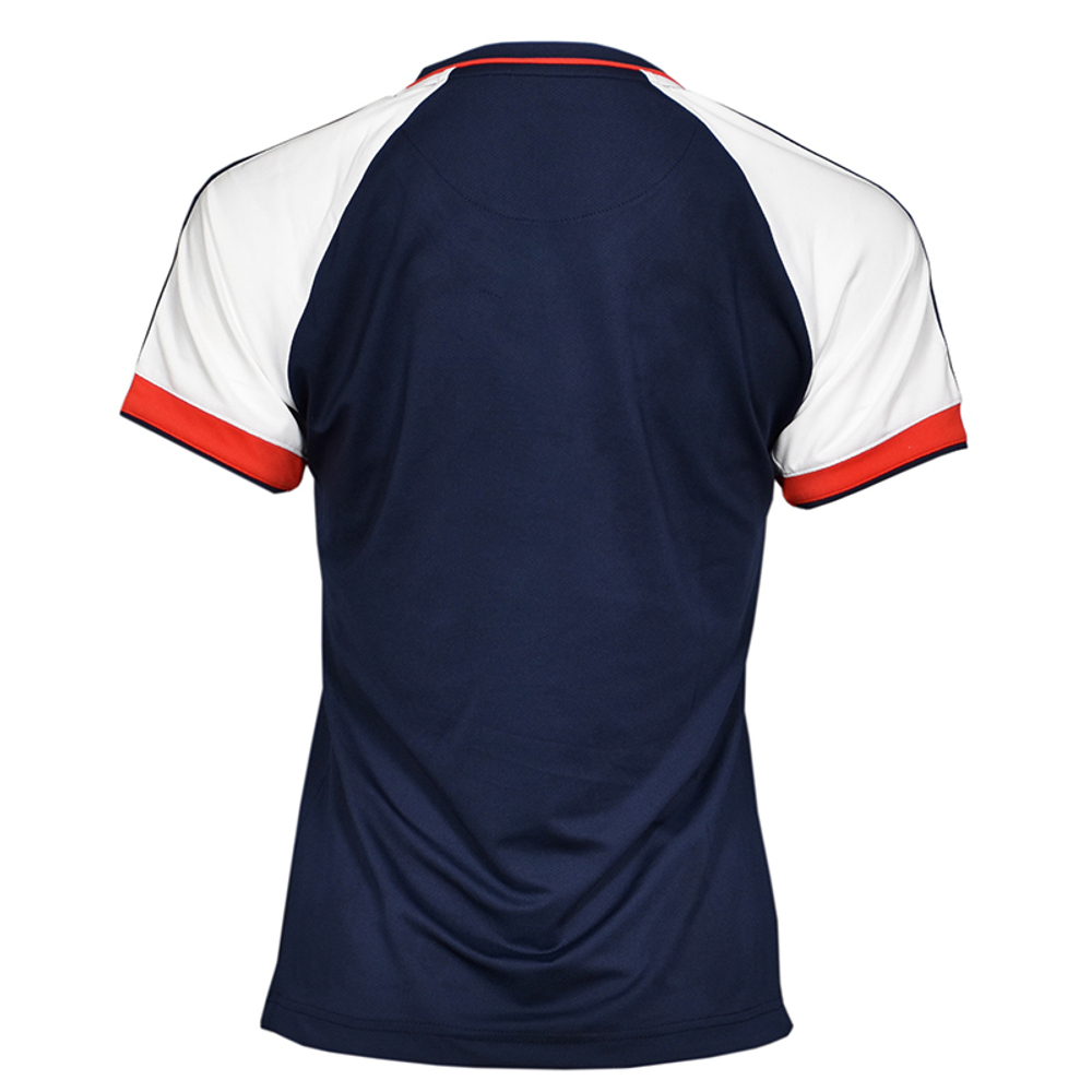 Женская теннисная футболка K-Swiss Heritage Tee Sport W - navy/white
