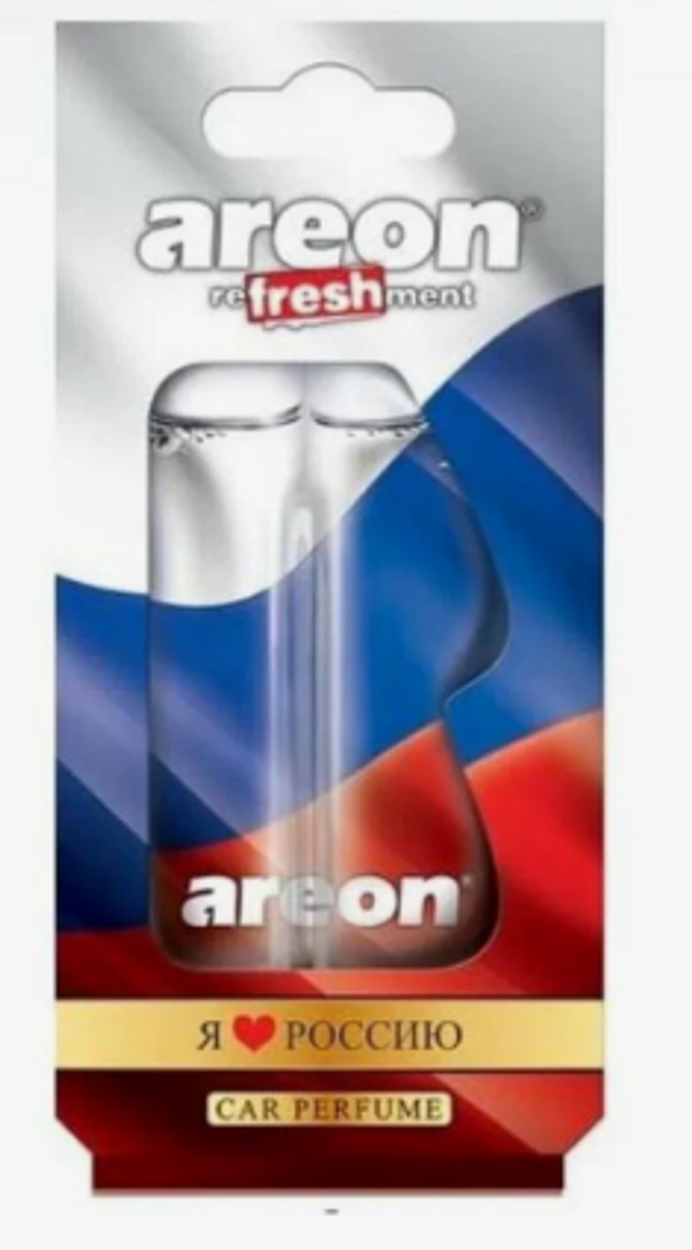 Ароматизатор гелевый AREON  САММЕР Дрим (РУС Я люблю Россию) поштучно