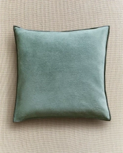 ZARA HOME НАВОЛОЧКА ДЛЯ ДЕКОРАТИВНОЙ ПОДУШКИ, СИНИЙ