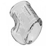 Насадка на пенис и мошонку прозрачная Pretty love, прозрачная