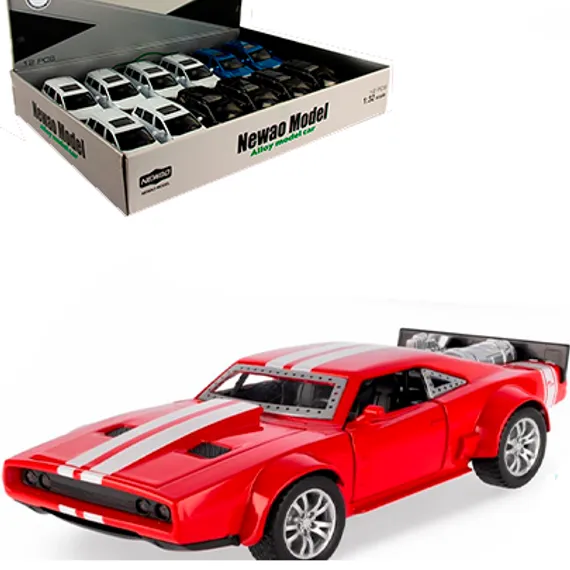 Металлическая машинка 1:32 «Dodge Charger Ice R/T» , инерционная, свет и звук XA3211B