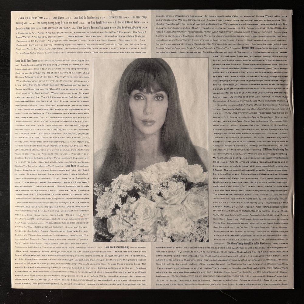 Cher - Love Hurts (Европа 1991г.)