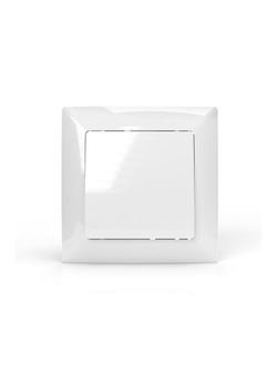 Выключатель 1-кл. СП AVA 10А IP20 в сборе бел. TOKOV ELECTRIC TKL-AV-V1F-C01