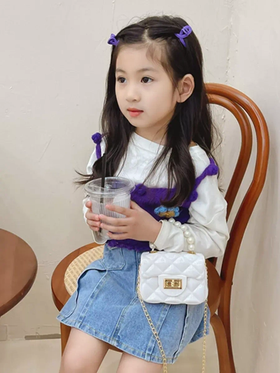 Сумка для девочки через плечо маленькая сумочка детская лето