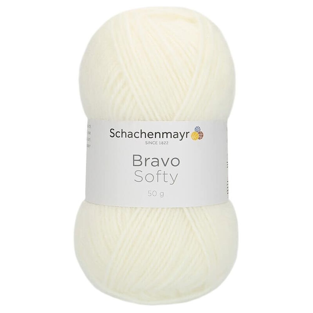 Пряжа Schachenmayr Bravo Softy (8200)