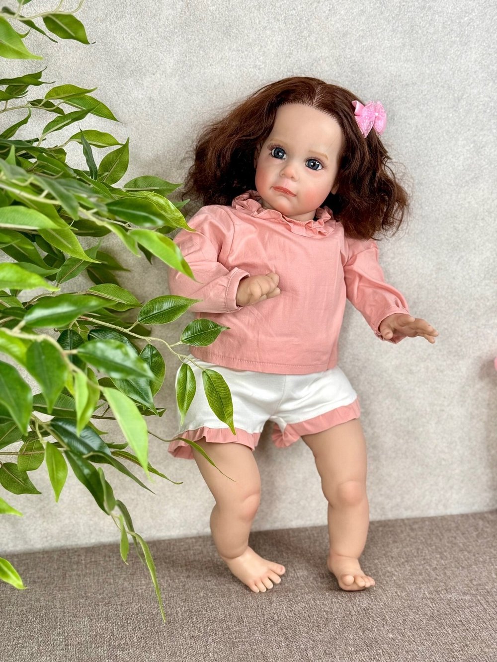Кукла Реборн мягконабивная 60см (FA-527)