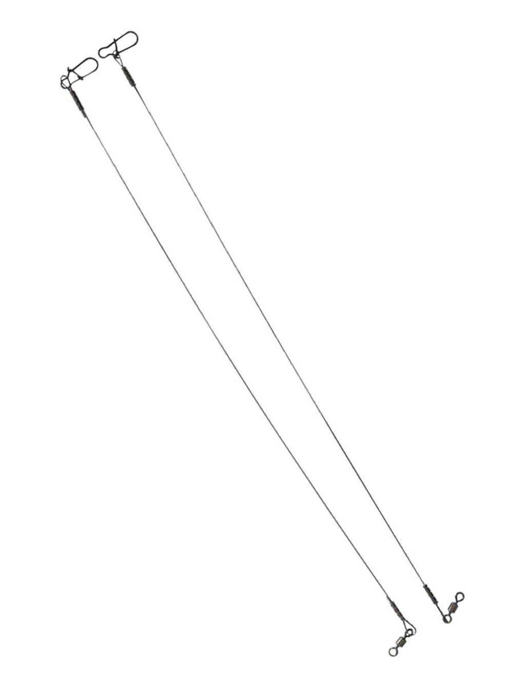 Поводок для рыбалки Saikyo Titan 1x1 STO2514, 14кг/25см, 2 штуки в комплекте