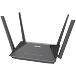 Wi-Fi Asus 802.11ax (Wi-Fi 6), 3000 Mbps, 802.1X, WAN, 4xGigabit LAN, 1xDMZ