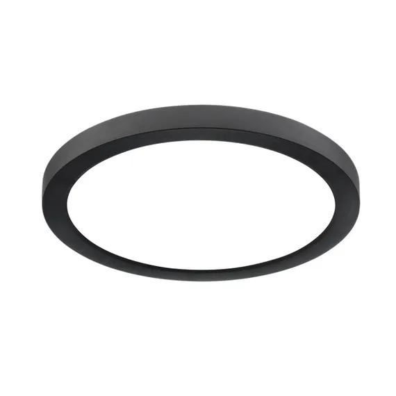 7788/18L MITRA LED SN 000 Светильник пластик/белый/черный LED 18Вт 3000/4000/6500К D225 IP44 CCT/датчик движения NEBULA BLACK