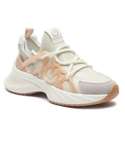 Кожаные кроссовки ariel Pinko - бежевый(SS0023 E013)