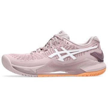 Asics Гель Resolution 9 Кроссовки для тенниса Низкие Фиолетово-белые Женские