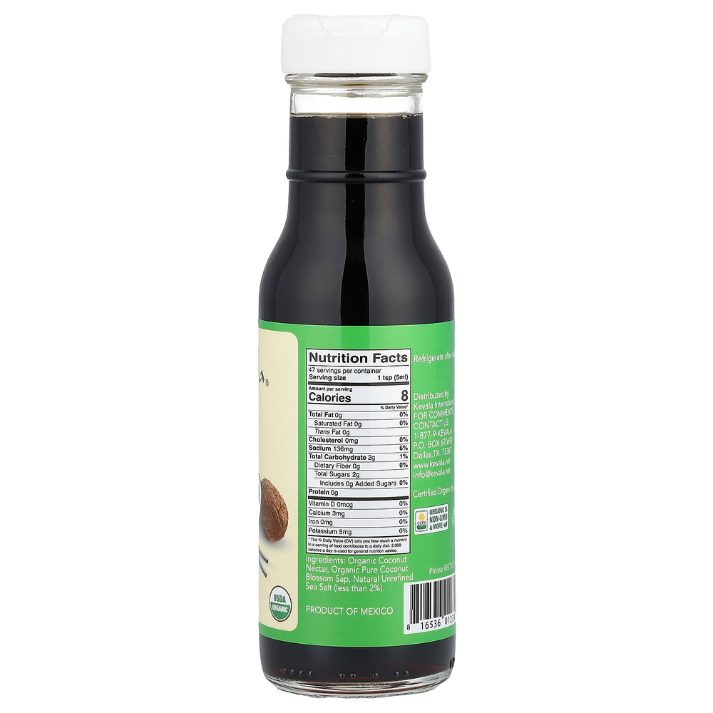 Kevala, органические кокосовые аминокислоты, 236 мл (8 жидк. унций)