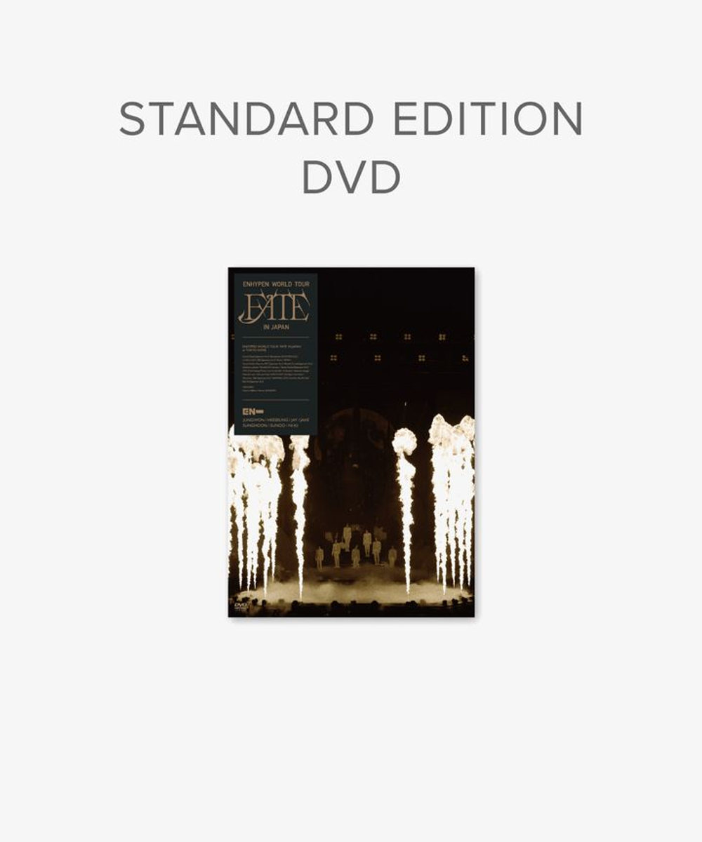 видео ENHYPEN - FATE IN JAPAN WORLD TOUR 2 DVD STANDARD Edition