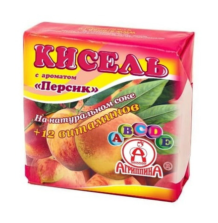 Кисель "Агриппина" Персик 220г. Лидкон
