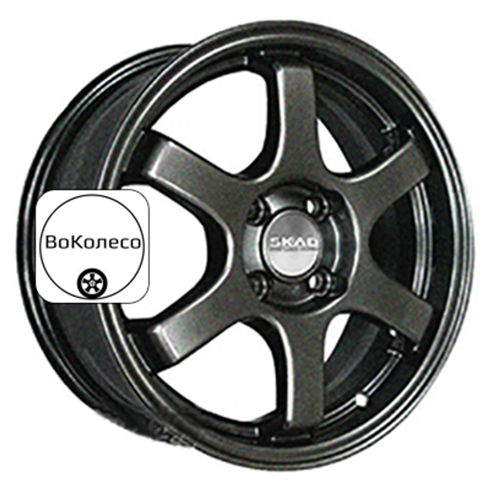 6x15/4x100 ET40 D60,1 Киото (КЛ249) Графит СКАД