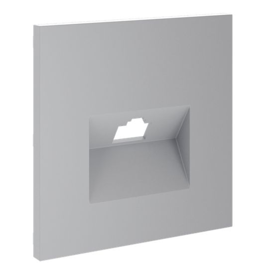 Накладка для розетки компьютерной RJ45 кат.6, S70 (серый)