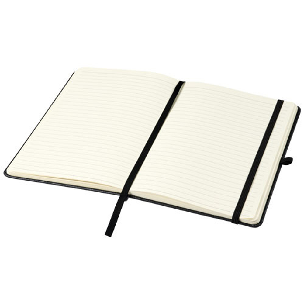 Блокнот Atlana размером A5 с отделкой из кусочков кожи