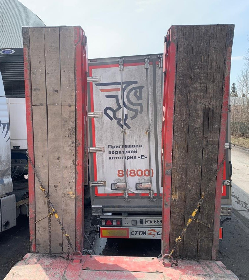 ДЕЛО Техники 9834* Полуприцеп тяжеловоз 4 оси 9834-0000050-05 (Раздвижной)