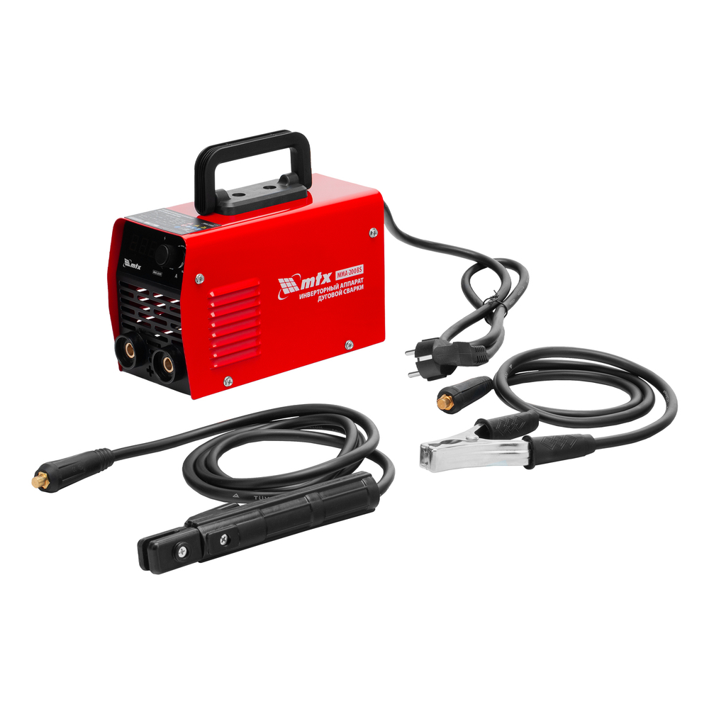 Инверторный аппарат дуговой сварки MMA-200BS, 200 А, ПВ 60% MTX