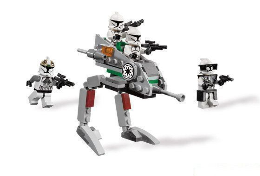 LEGO Star Wars: Шагающие роботы-клоны 8014 — Clone Walker Battle Pack — Лего Звездные войны Стар Ворз