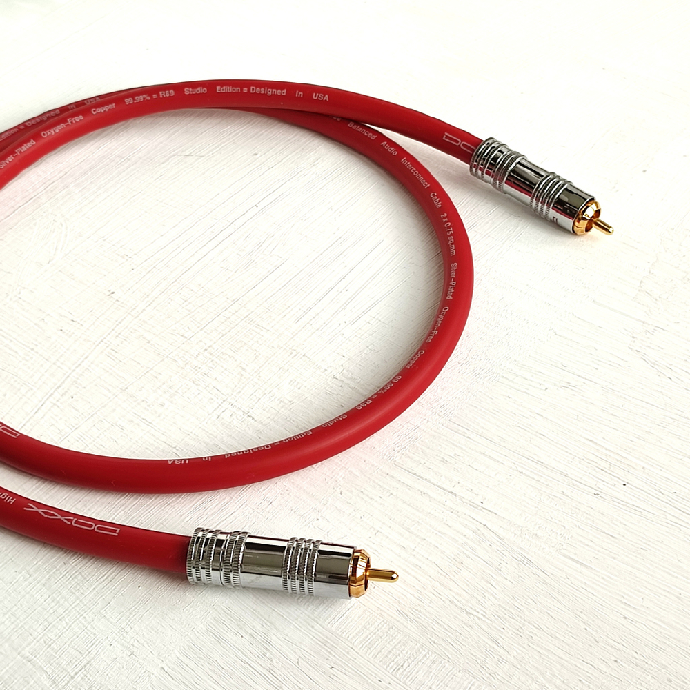 DAXX W89 Сабвуферный кабель с посеребренными жилами 2x0.75mm2 уровня High Grade, D=9mm