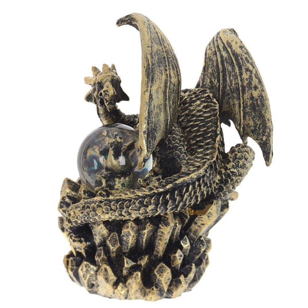 GAEM Фигурка декоративная в стекл.шаре "Дракон", D 5 см, L13 W11 H16 см