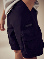 Шорты карго для мальчика Next AC6-421, Черный