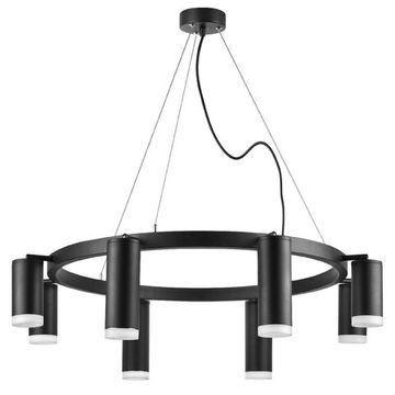 Люстра подвесная 8*GU10 LR0188743740 черный Rullo Lightstar