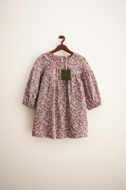 ZARA TIMELESS - ПЛАТЬЕ В ЦВЕТОЧНЫЙ ПРИНТ, РОЗОВЫЙ