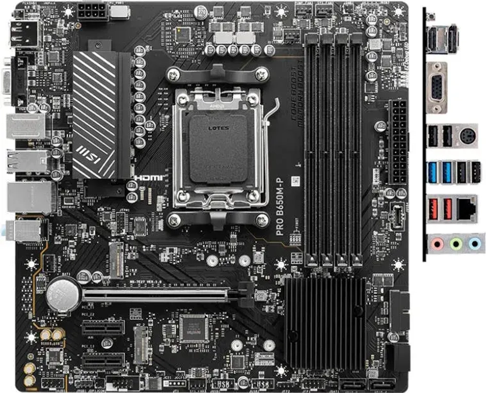 Материнская плата MSI PRO B650M-P mATX (PRO B650M-P)