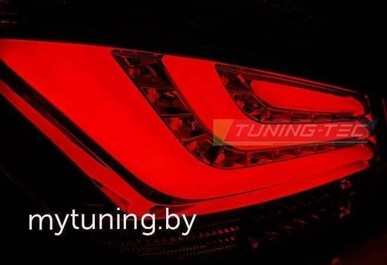 Задние фонари BLACK LED BAR для BMW 5 E60 LCI