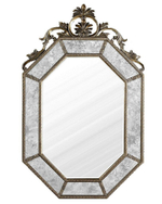Зеркало в раме "Лидс" Florentine Silver/19