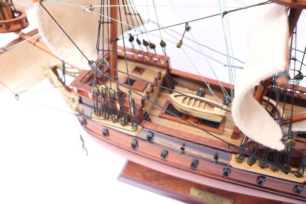 Van Der Heijden Модель парусника Полтава, Россия